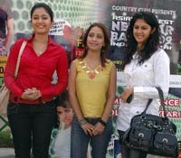 Poonam Bajwa, Kamna Jetmalani & Madhu Sharma participating in Country Club Event - Press Meet