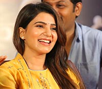 Samantha Akkineni at Raju Gari Gadhi 2 Pre-Release Press Meet (High Definition) Photos
